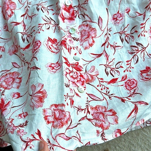 Cynthia Rowley brand new USA size 4 , 💯 % linen dress, simply 🤩 wow - Picture 7 of 7